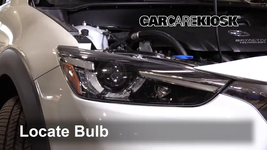 2018 Mazda CX-3 Grand Touring 2.0L 4 Cyl. Éclairage Feu de jour (remplacer l'ampoule)